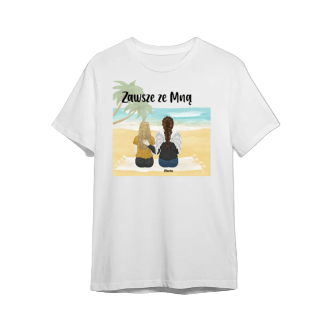 Personalizowana Koszulka - Zawsze ze mną (Mama i dziecko) - Mejkmi - Personalizowane Prezenty Dla Twoich Bliskich!