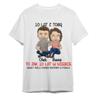 Personalizowana Koszulka - X lat z tobą, to jak X lat w niebie - Mejkmi - Personalizowane Prezenty Dla Twoich Bliskich!