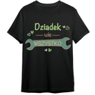 Koszulka DLA DZIADKA - dziadek wie wszystko - Mejkmi - Personalizowane Prezenty Dla Twoich Bliskich!