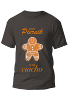 Koszulka dla DZIADKA - Stary piernik to też ciacho dla dziadka/taty na prezent - Mejkmi - Personalizowane Prezenty Dla Twoich Bliskich!
