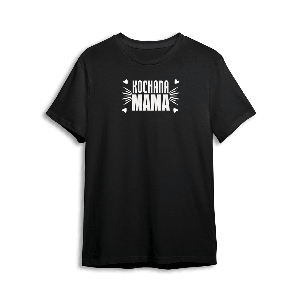 Koszulka z napisem "Kochana Mama" - Mejkmi - Personalizowane Prezenty Dla Twoich Bliskich!