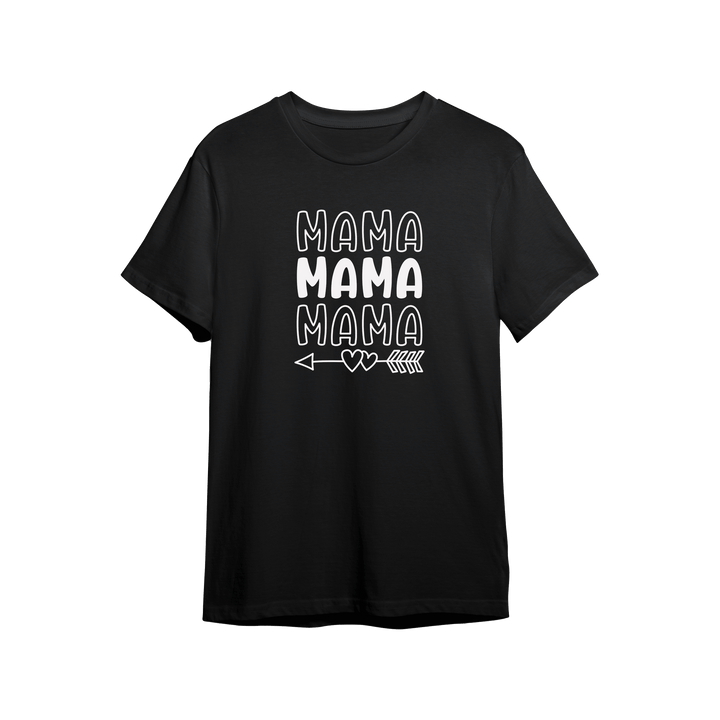 Koszulka z Napisem "Mama Potrójnie" - Mejkmi - Personalizowane Prezenty Dla Twoich Bliskich!