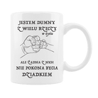 Kubek - Jestem Dumny z Wielu rzeczy dla Dziadka na prezent - Mejkmi - Personalizowane Prezenty Dla Twoich Bliskich!