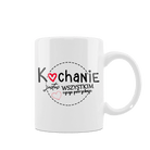 Kubek z napisem Kochanie Jesteś WSZYSTKIM Czego Potrzebuje na Prezent - Mejkmi - Personalizowane Prezenty Dla Twoich Bliskich!