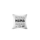 Poduszka z Napisem "Mama Potrójnie" - Mejkmi - Personalizowane Prezenty Dla Twoich Bliskich!