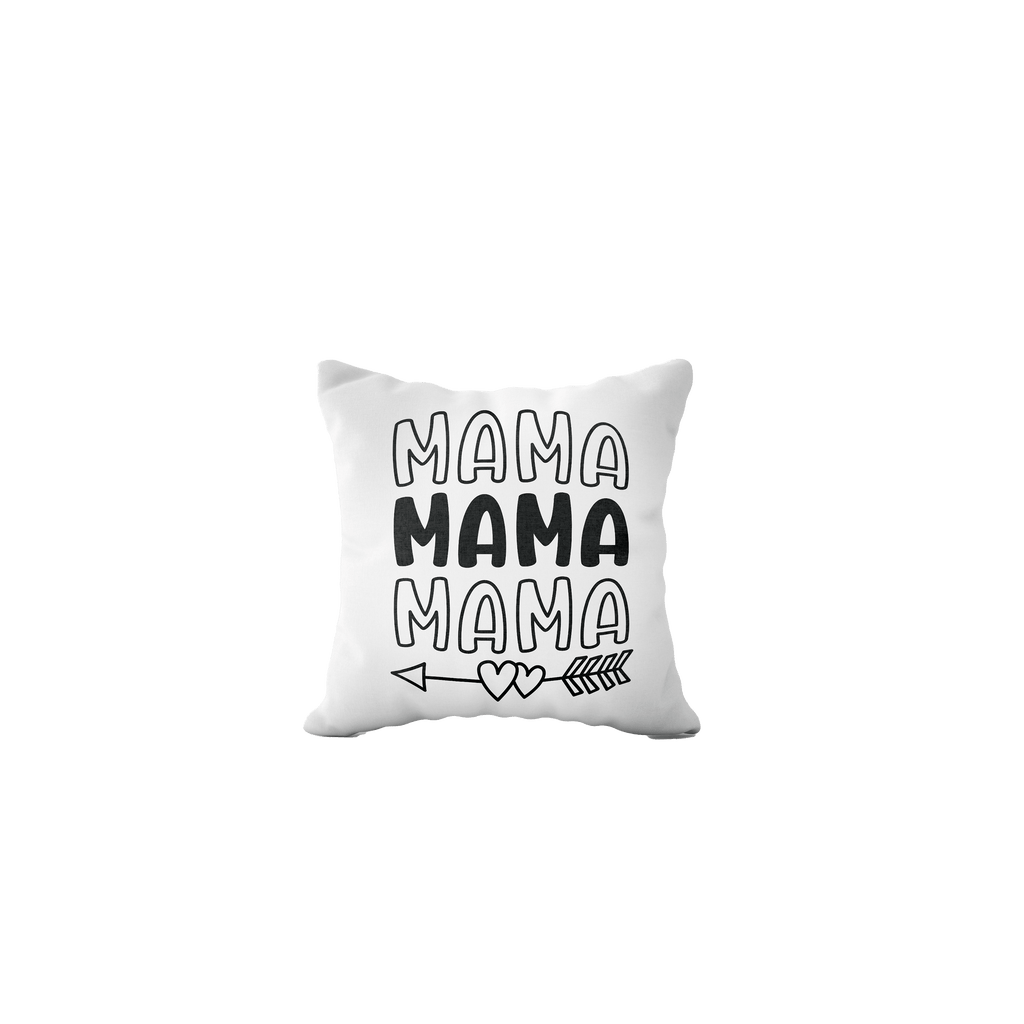 Poduszka z Napisem "Mama Potrójnie" - Mejkmi - Personalizowane Prezenty Dla Twoich Bliskich!