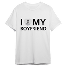 Personalizowana Koszulka I Love My Boyfriend z Twoim zdjęciem na prezent - Mejkmi - Personalizowane Prezenty Dla Twoich Bliskich!