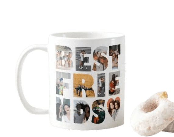 Personalizowany Kubek - BEST FRIENDS na prezent dla przyjaciela - Mejkmi - Personalizowane Prezenty Dla Twoich Bliskich!