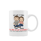 Personalizowany Kubek - X lat z tobą, to jak X lat w niebie - Mejkmi - Personalizowane Prezenty Dla Twoich Bliskich!